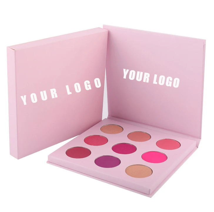 

9 Colors No Logo Makeup Palette Glitter Eyeshadow Eye Shadow Palette