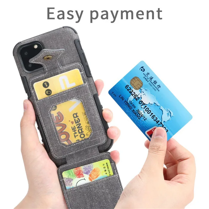 For iPhone 11 Case, Shockproof Protective Phone Case for iPhone 678 and for iphone xr 2019 leather wallet case