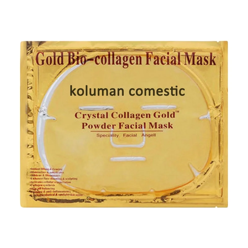 

Spot Wholesale Collagen Mask Lifting Firming Hydrogel 24k Gold Mask, Yellow