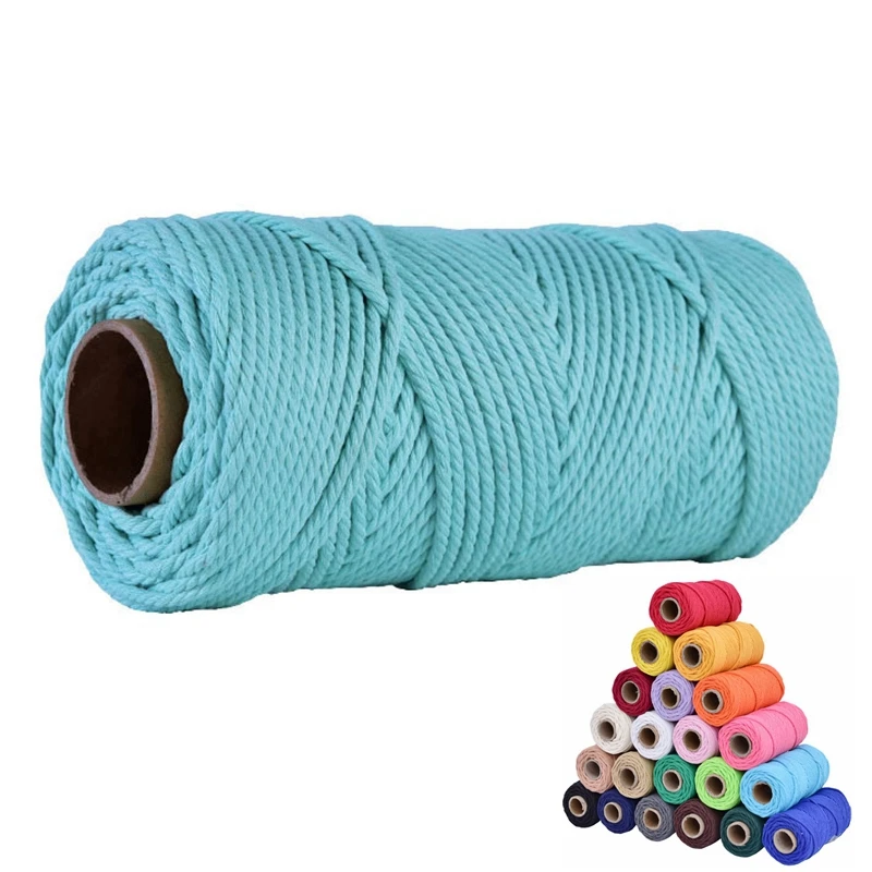 

wholesale 3mm 4mm 5mm macrame cotton cord