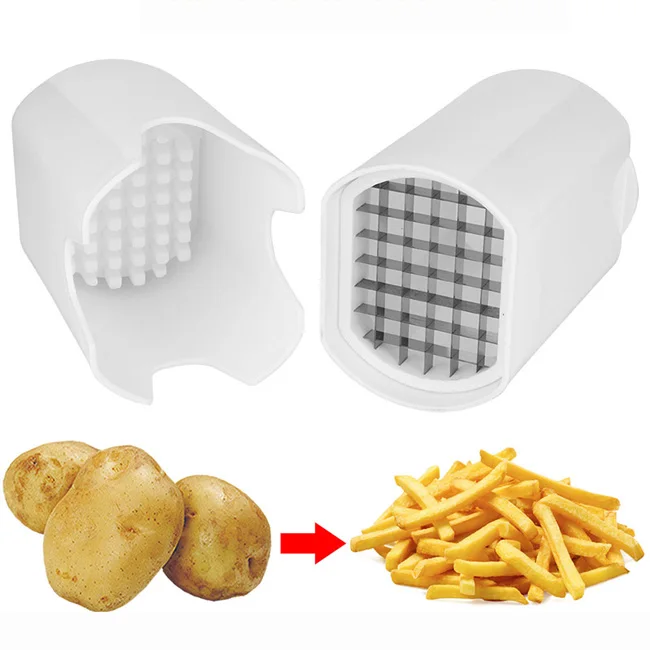 

Dropshipping Kitchen Gadgets Durable French Fry Multifunctional Manual Vegetable Chip Slicer Spiral Potatoe Cutter