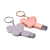 Metal mouse head shape USB Pen drive 8GB 16GB 32GB 64GB 2.0 usb memory sticks small Wholesale