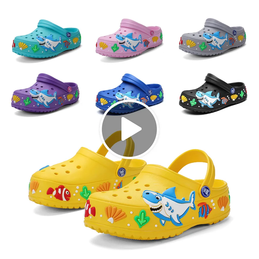 

Wholesale chain shoe charms children's clogs kids clogs shoes children's sandals