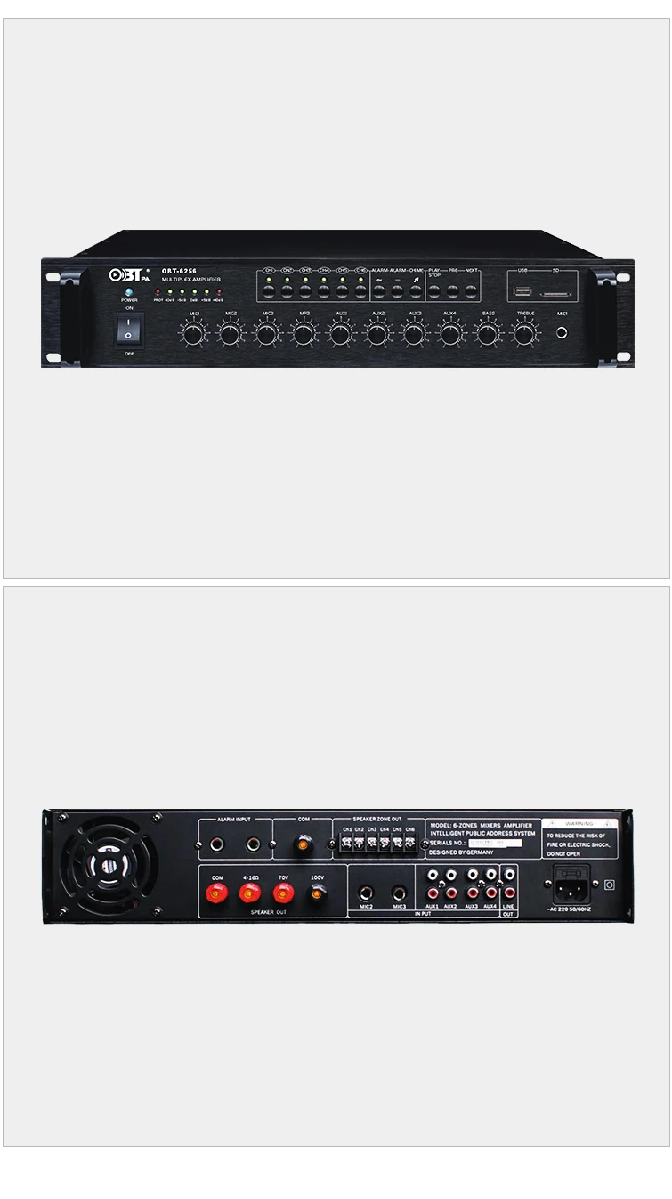 Professional Sound Standard 250w Digital Pro Audio Power Amplifier ...