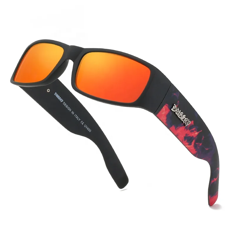 

China Custom Sport Retro Cycling Plastic Frame Uv400 Sunglasses Men Polarized Sunglass Eyewear, Customer color