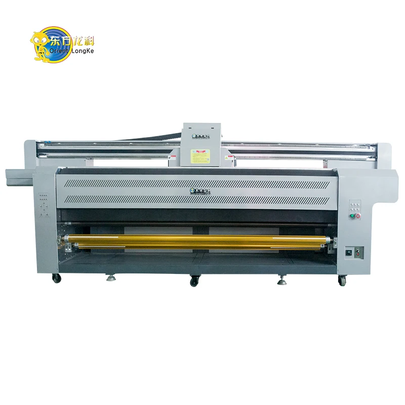 UV directly Printing Machine  To print flat and Fabric 2.5m  width Key Technical Plate Parts Dimensions Sales printer