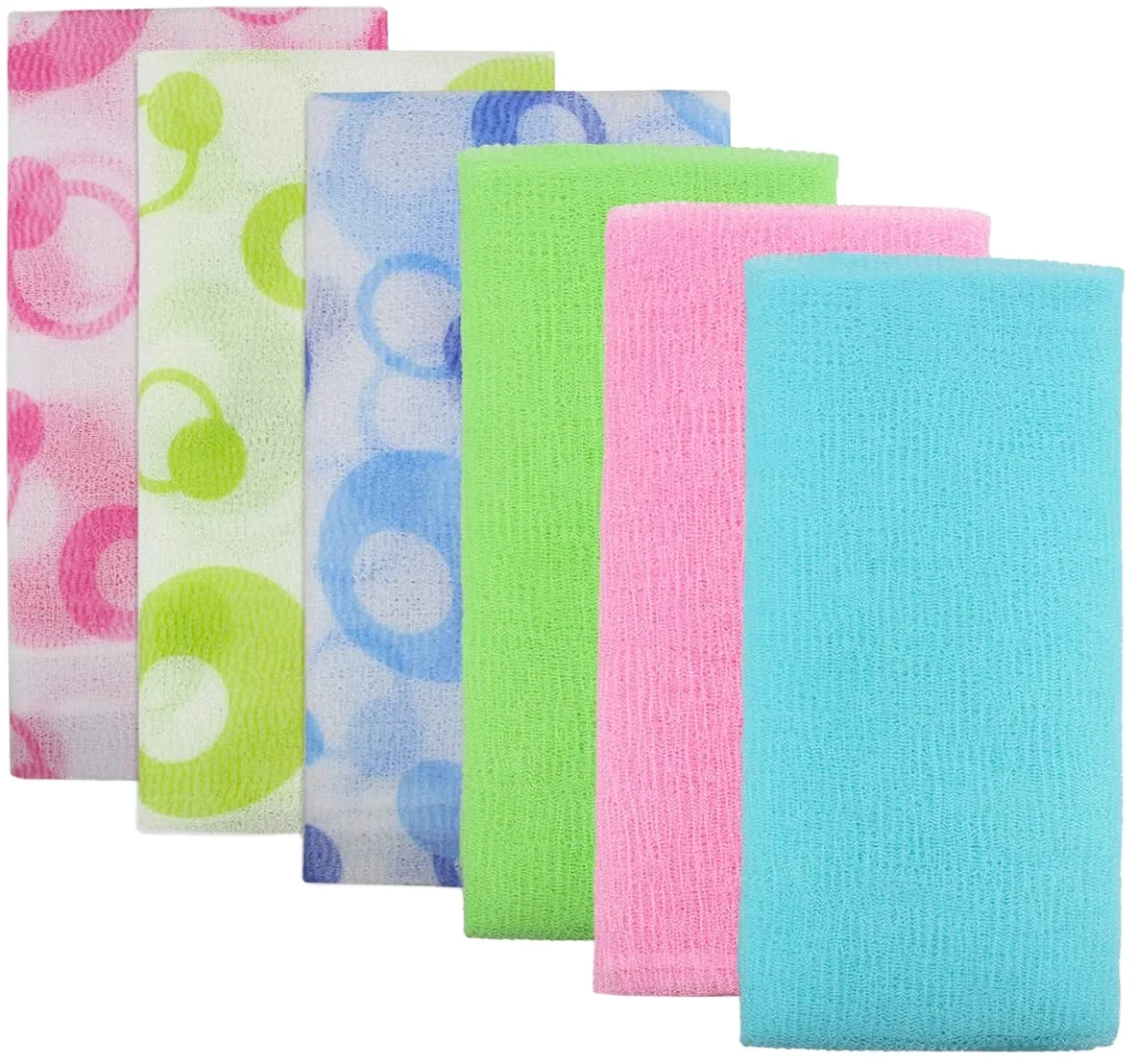 

Exfoliating Nylon Bath Cloth Towel Beauty Skin Bath nylon Wash Cloth for Women and Men