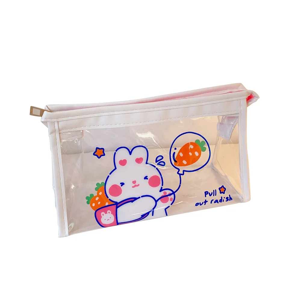 

W&G Transparent cosmetic bag PVC waterproof storage bag