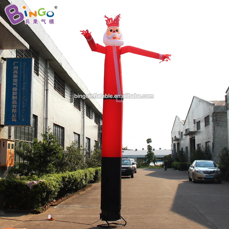 

christmas inflatable Santa Claus air dancer outdoor advertising display for party event