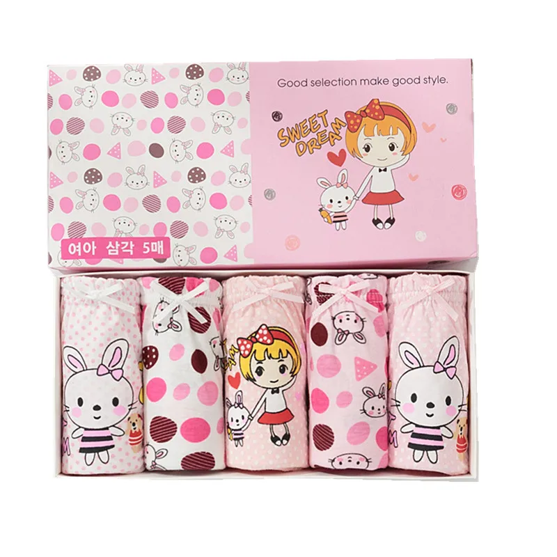 

New Fashion Children Clothing Kids Panties Girl Briefs Underwear Lovely Cartoon Panties Cute Kids Girls Panties