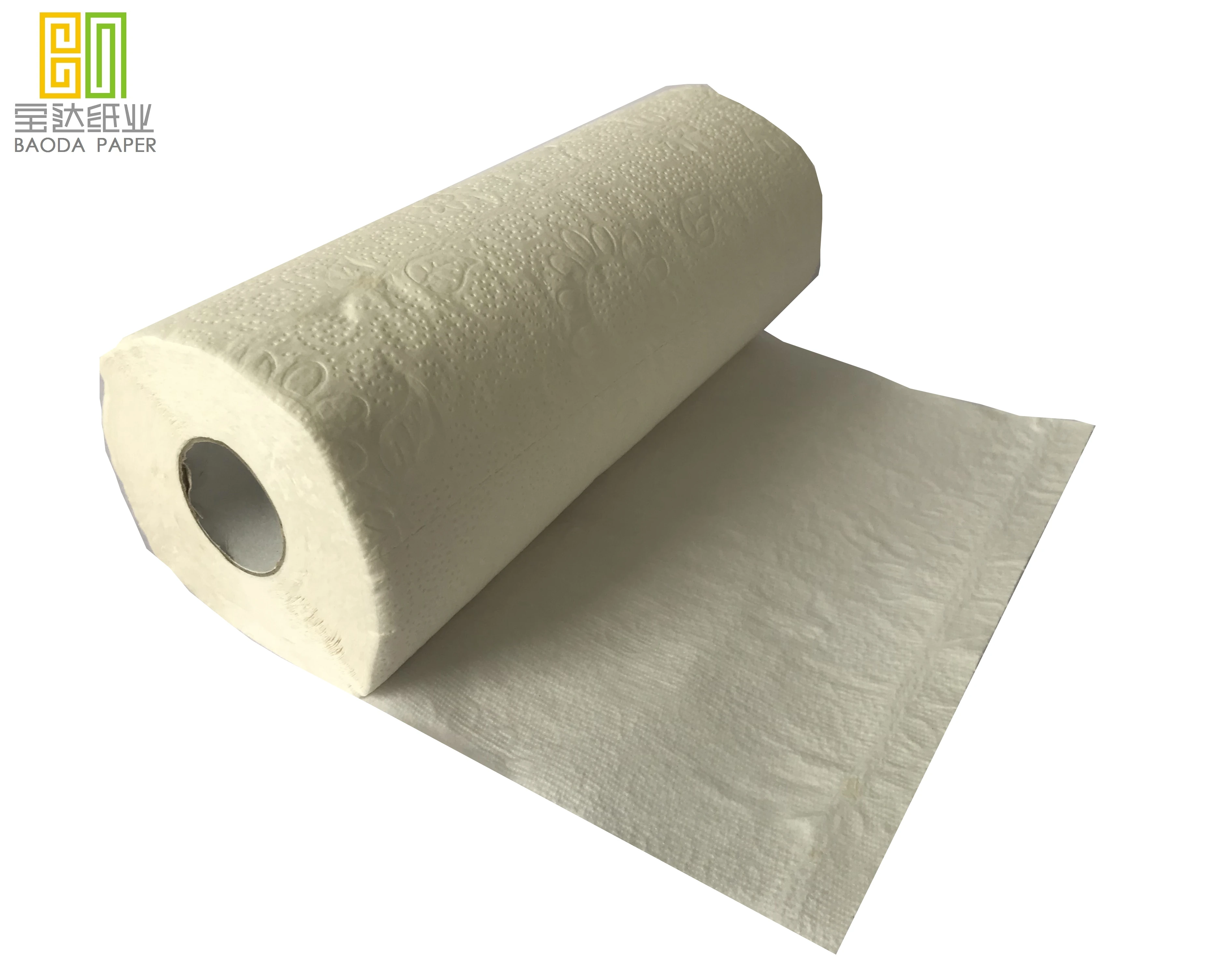 Eco Friendly Kitchen Paper Roll 60 Sheets Wholesale Kitchen Towel ...