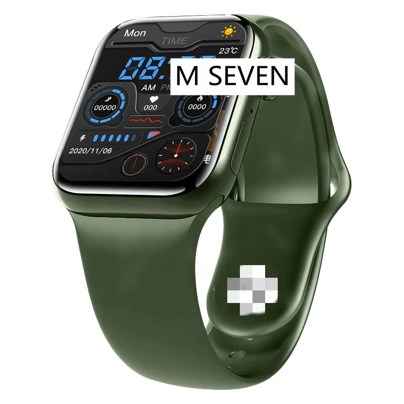 

New Hot NFC smart watch M SEVEN Android Io Smart Watch 1.75 Inch Blood Oxygen Monitor nfc Smart Watches M SEVEN