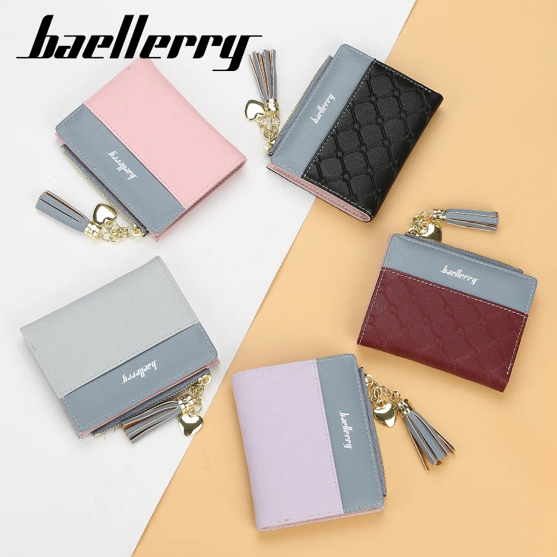 

Baellerry small PU leather vintage women wallet wholesale purse