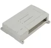 Everest PLC008 168x115x40mm IP65 plastic din rail enclosures with terminal block abs case housing for PCB
