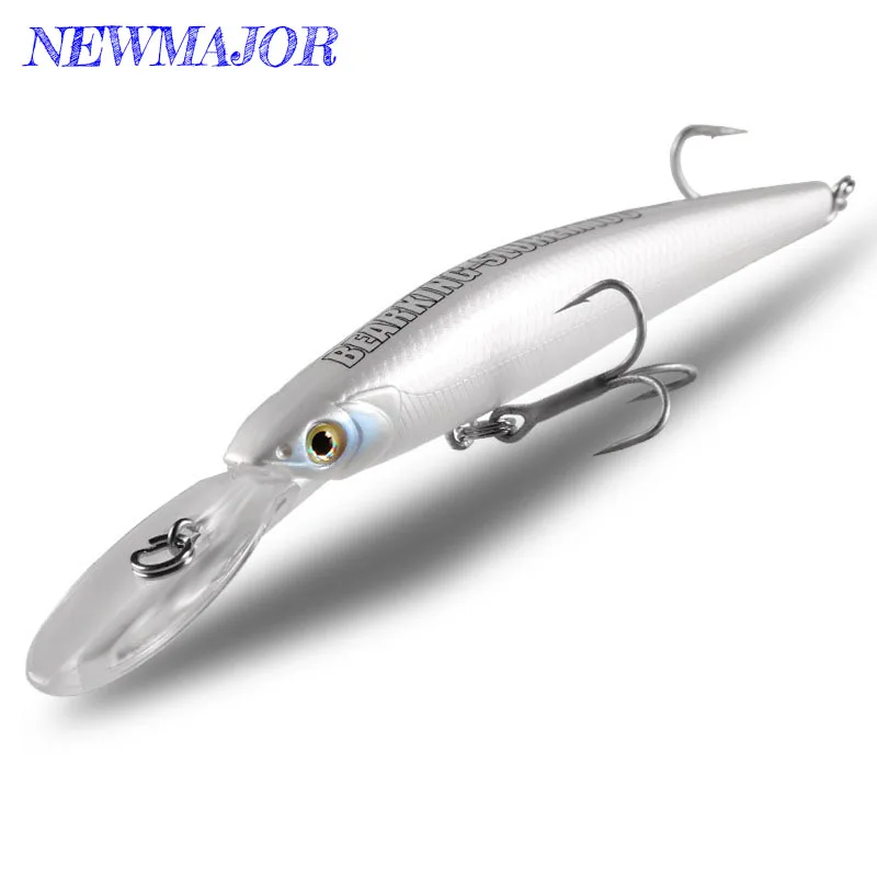 

BEARKING 120mm 22g dive Depth 6-10ft Top Hard Baits Fishing Lures long casting minnow Wobblers