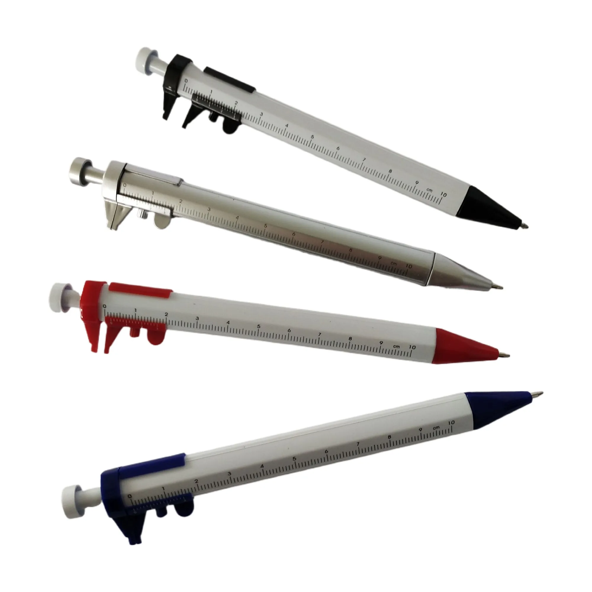 

multifunctional tool caliper ball pen promotional measuring ball point pens for instant shipping for custom prints