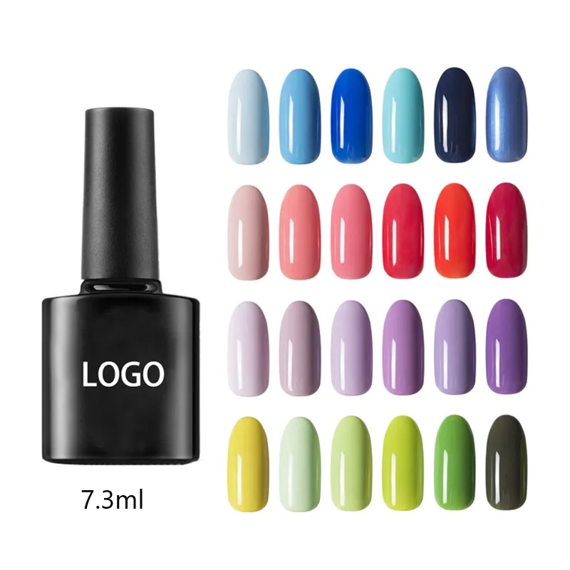 

Free shipping Customize logo UV gel nail polish nail art gel polish organic nail gel polish, 252colors