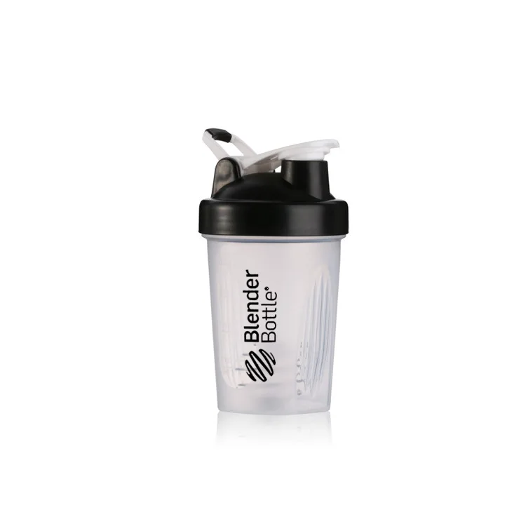 400ML Wholesale Gym 2019 Customized Plastic Sport Water Shaker Bottle With Protein Shaker