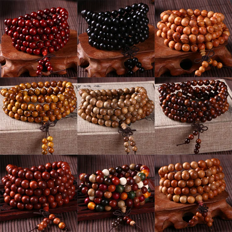 

Wholesale Wooden Chain Religious Beaded Crystal Muslim Bracelet Prayer Rosary Catholic Rosary Bracelet