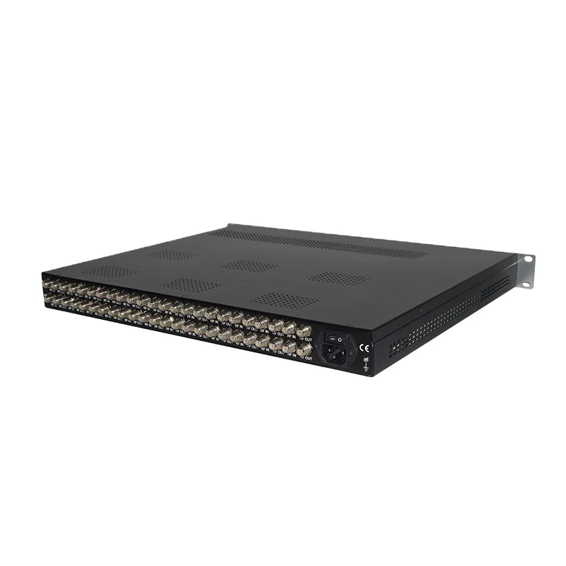 

Hot sell digital cable tv headend equipment dvb s2 ird with 24 tuner option ISDB-T/ATSC/DVB-C