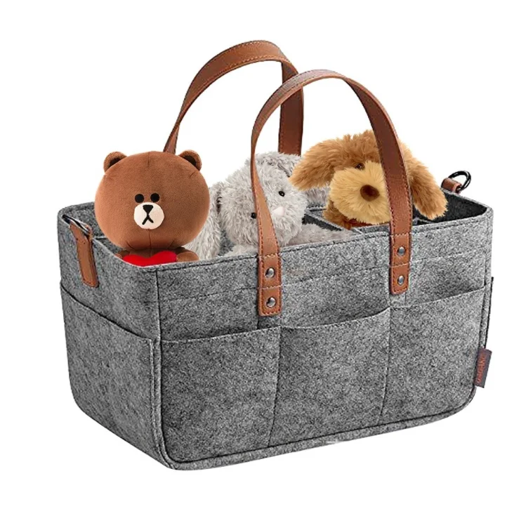 

High accuracy 3 in 1 Insert Set shoulder bag multifunction felt large diaper bag