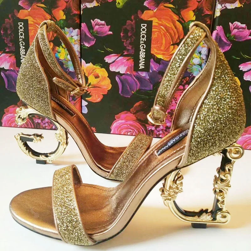 

High Quality Genuine Leather Multi Color Gold Women Sandals Heels For Ladies And Women's Luxury Heels Women Pumps Elegance, 6 colors