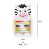 Wooden Puzzles for Toddler Wooden Kids Motor Skill Learning Educational Toy Toddler Activity Center Zebra Shape Wall Toy