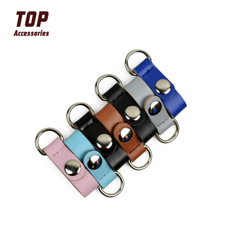 

New Arrival DIY Bag Accessories Removable Pu Leather D Ring Bag Belts Buckles