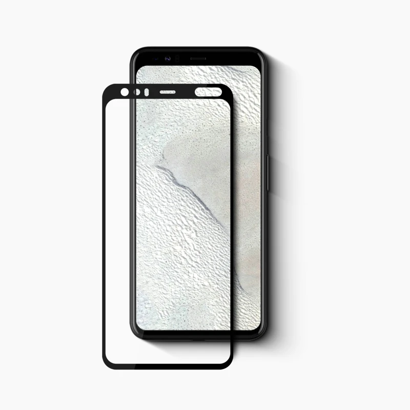 

For Google Pixel 4 Screen Protector Tempered Glass ,Clear 3D 9H Full Cover Protective Film For Google Pixel 4