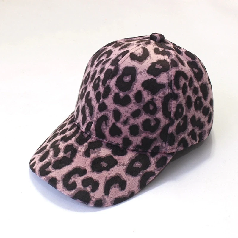
fashion 2020 kids leopard baseball headgear Parents and children sports Hats 