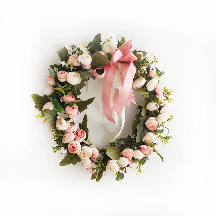 giga 前门铁环装饰人工茉莉花花环