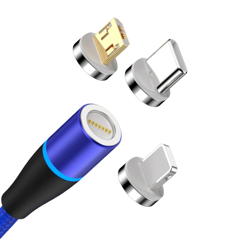 

Tongyinhai Shenzhen Factory 1m(3.3ft) 2.4a gold plating android charging data cables usb magnetic fast charger cable