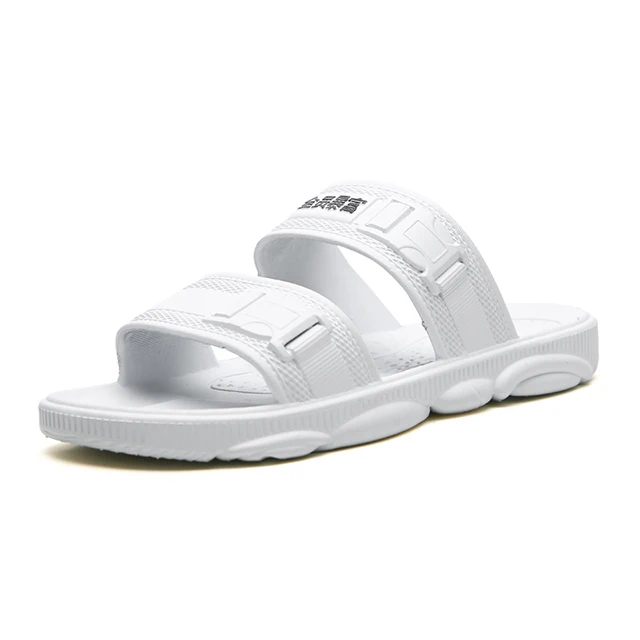 

Hollow-out slippers for men fashion outdoor custom-made beach white slippers