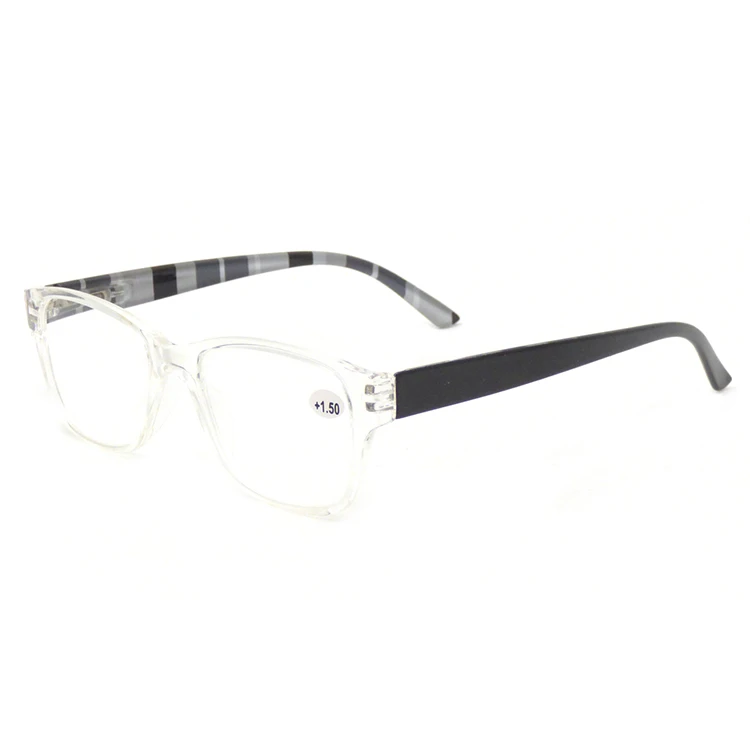 

2021 New Transparent Wonmen Square Pc Reading Glasses, As picture