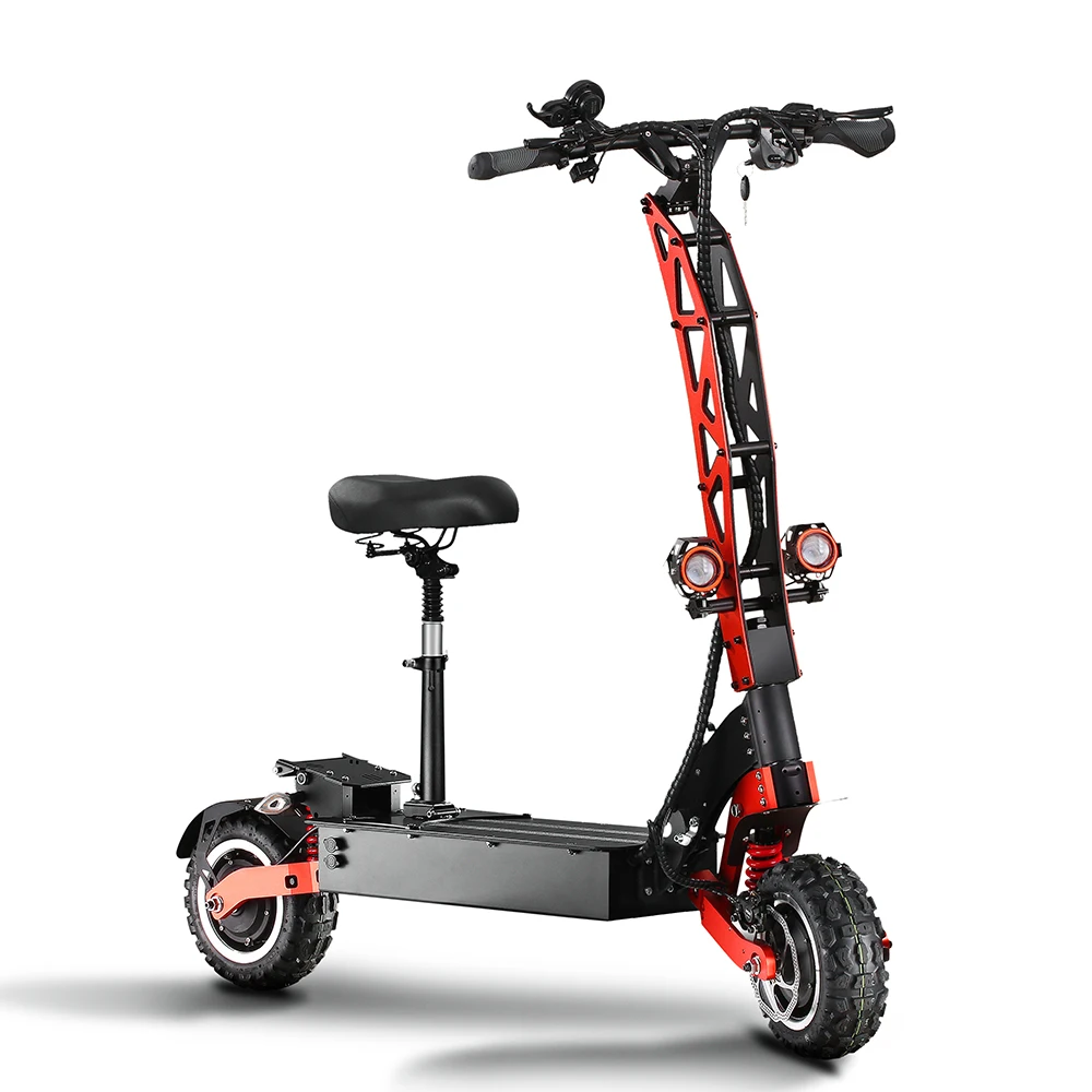 

C5 11 inch LG imported 42AH battery 5600W dual drive engine folding electric scooter high-speed electric scooter