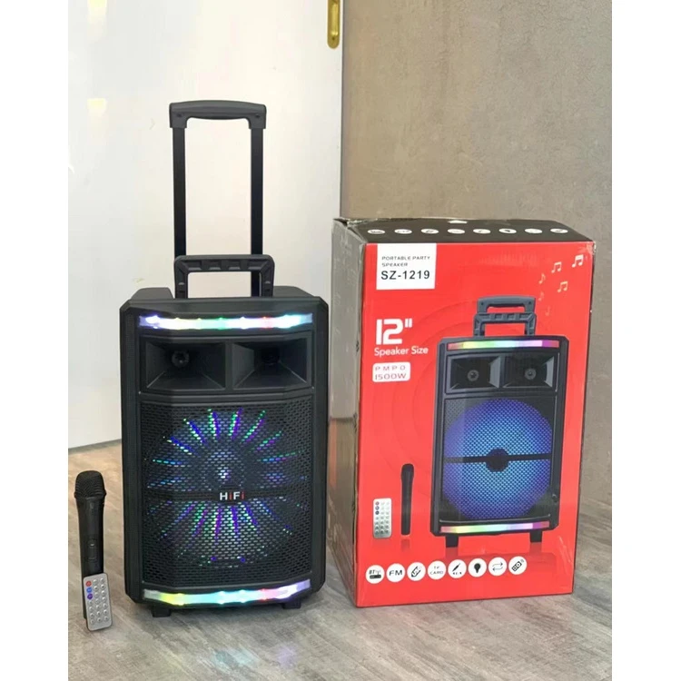 

SZ-1219 New Arrival Boombox 12 Inch Speaker Stereo Speaker With Remote Control