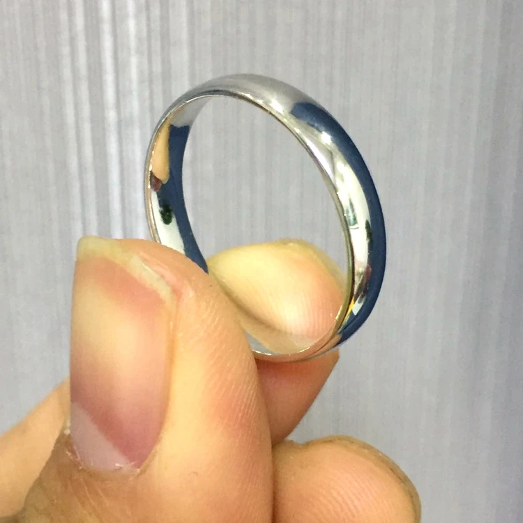 

Jialin jewelry New fashion 925 sterling silver simple ring for women and men