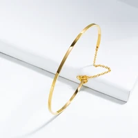 

BAOYAN Wholesale Stainless Steel Gold Anklets Chains Foot Jewelry Women