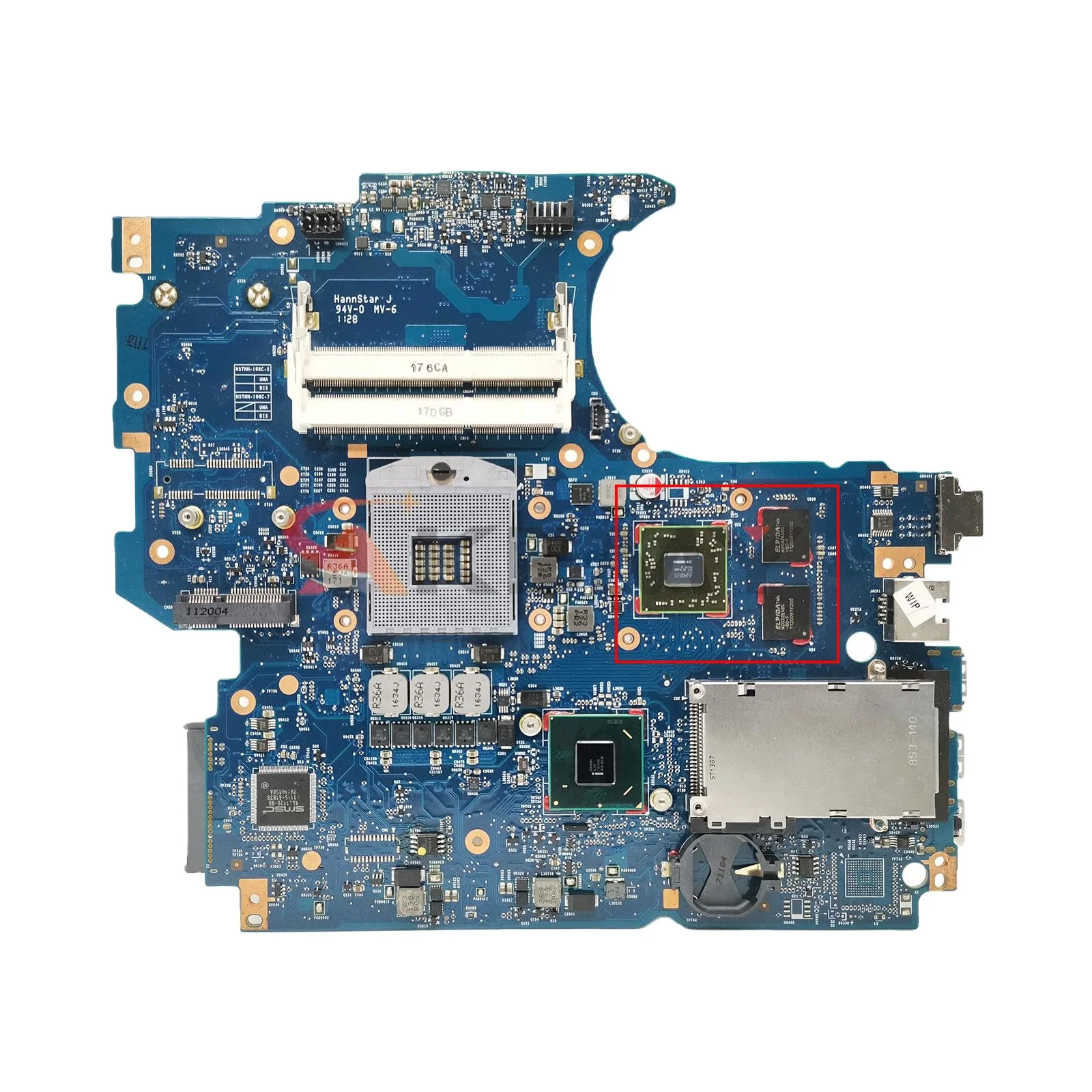 

670795-001 658343-001 670794-001 For HP ProBook 4530S 4730S Laptop Motherboard HM65 6050A2465501 With HD6470M 1G GPU