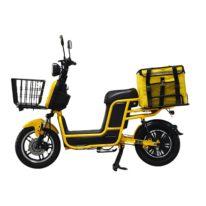 

JINPENG 60 V 1200 W Double Batteries Long-distance Freight Food Delivery Electric City Bike