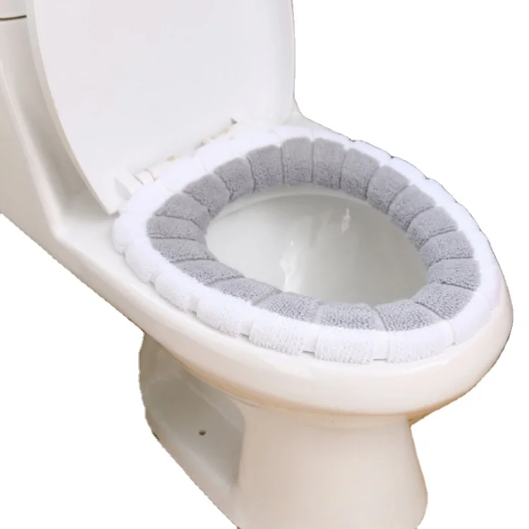 

hot type hygienic cushion disposable flushable portable folding adjustable washable warmer comfy soft close toilet seat covers, Multi color