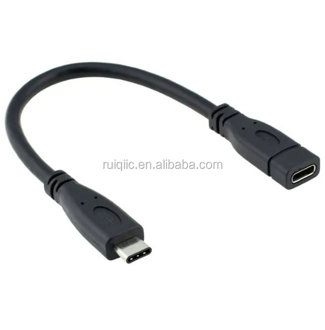 Usb 3.1 Type C Extension Cable Usbc Male To Female Extending Wire