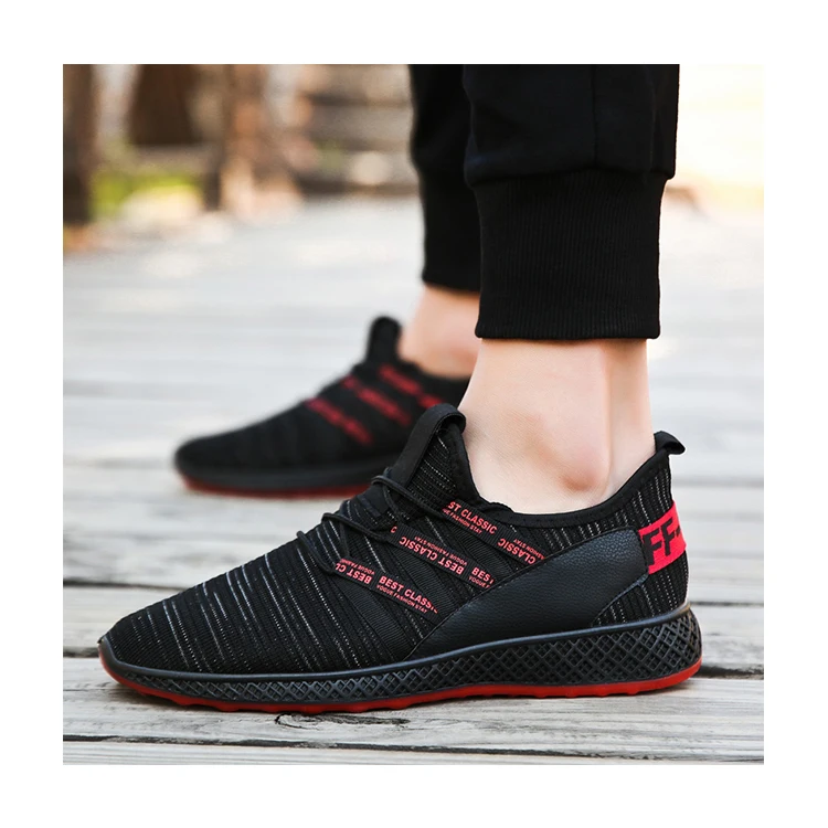 

Competitive price casual shoes fashion men's casual shoes, Red/white