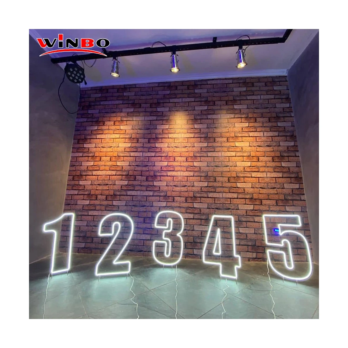 Manufacturer Craftsman Neon Sign Flex Strip Acrylic Wall Light Wedding Birthday Party Led Number Letters LED Neon Sign Custom