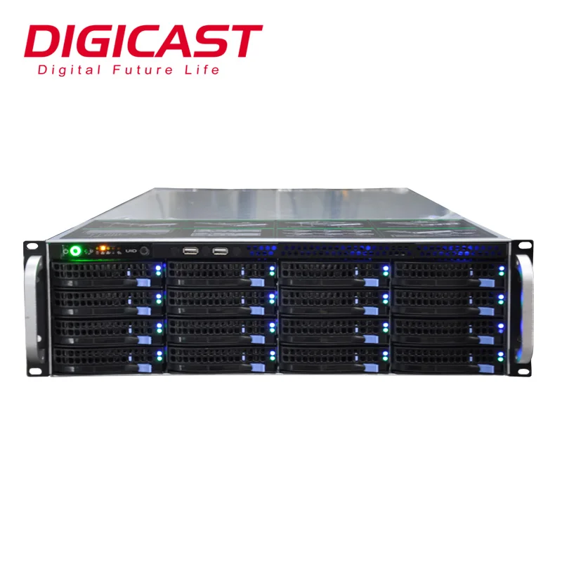 ISS 9000 IPTV OTT Vod IPTV Streaming Server DVB S DVB C IPTV Streaming Server With HLS Concurrence to 10000 users
