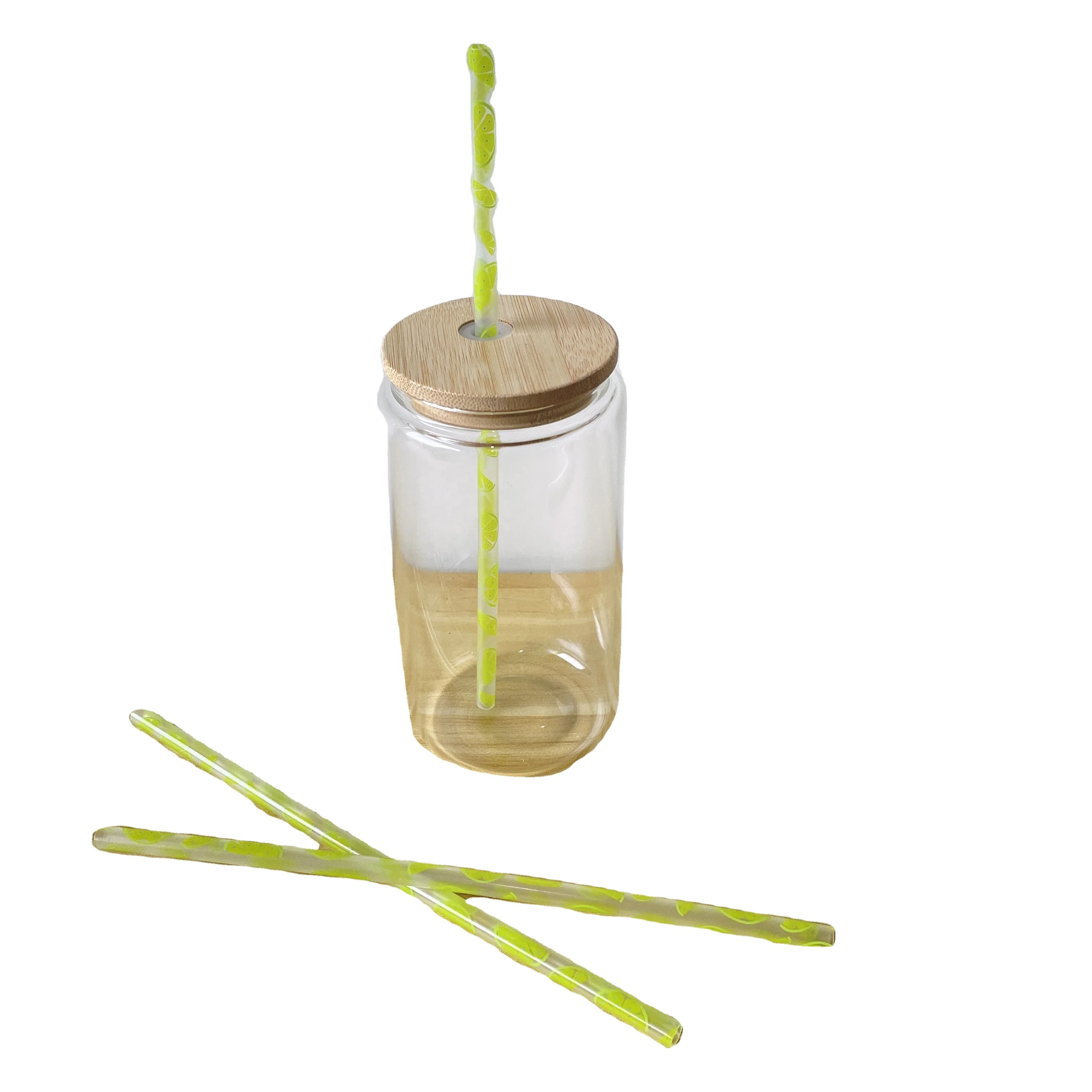 

Reusable Watermelon fruit logo printing drinking sunflower PP Hard leaves pineapple lemon straws plastic for glass can tumblers, As pictures