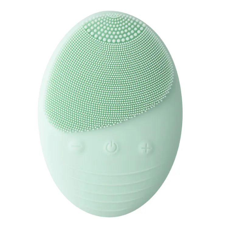 

Beauty Face Massager Waterproof Soft Sonic Electric Vibrating Silicon Facial Cleaning Brush, Red,blue,green,purpe,pink
