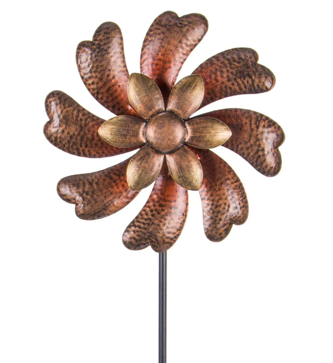 

China wholesale garden decoration l matel wind spinner wind spinners outdoor metal wind spinners