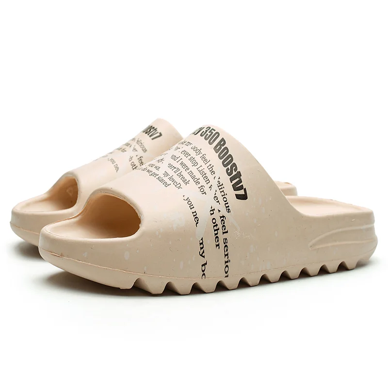 

2020 Hot Sale High Quality Newly Designer OEM Logo Men Slides Footwear, Dog, graffiti(40-45)