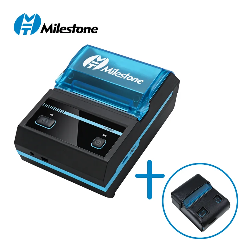 

Mini size blue tooth printer 58mm thermal receipt printer with cover SDK and Driver MHT-P5801, Black, blue, red, orange and green